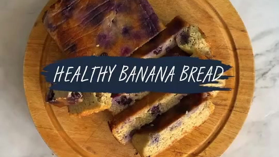 Healthy banana bread